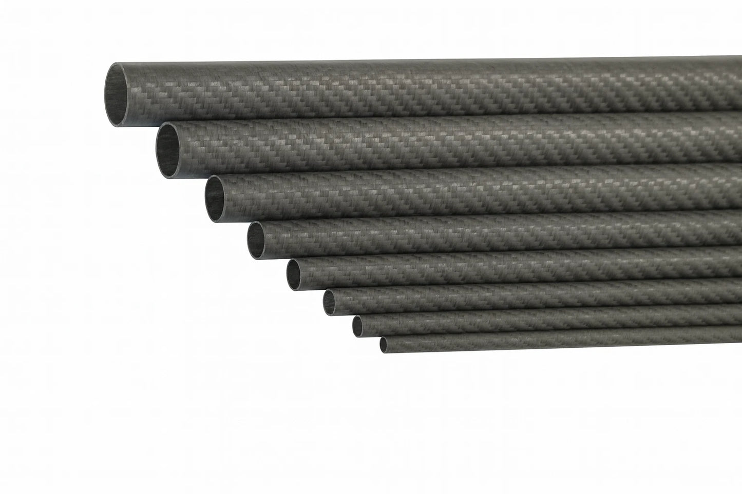 Carbon Rohr 1000mm | 3K CFK Tube | 8–28mm | Präzisionsqualität