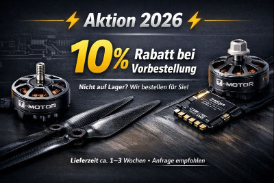 Aktion 2026 Vorbestellung – 10 % Rabatt auf T-Motor Komponenten bei Aerolab
