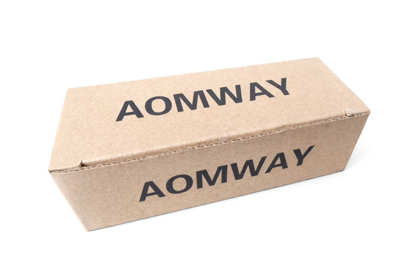AOMWAY FPV Kamera Originalverpackung Box auf weißem Hintergrund