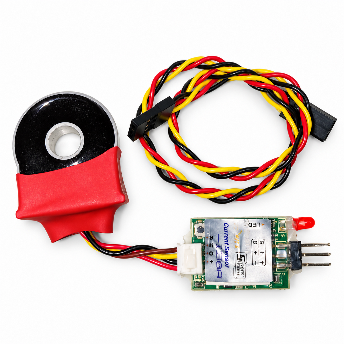 FrSky FAS150S 150A Smart Port Current Sensor – Sensor, Messring und Kabel