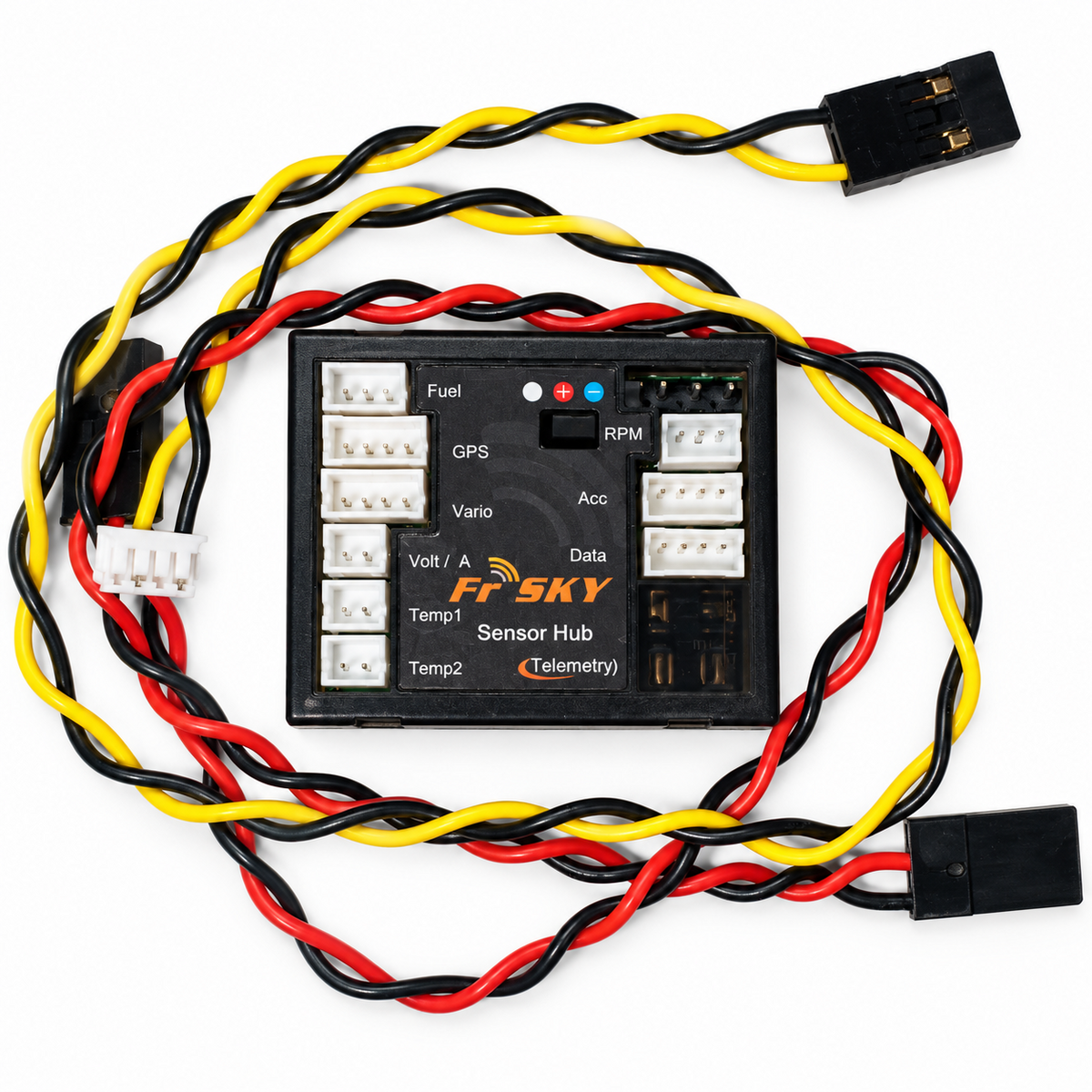 FrSky FSH-1 Sensor Hub Telemetrie mit Anschlusskabeln