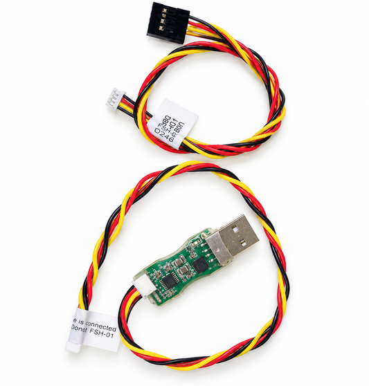 FrSky FUC-3 / FrUSB-3 USB Programmieradapter mit Anschlusskabeln