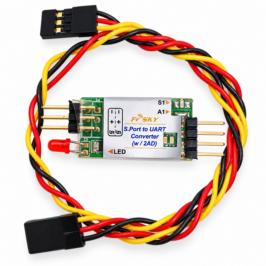 FrSky SP2UART Host Type A – S.Port to UART Converter mit 2 ADC