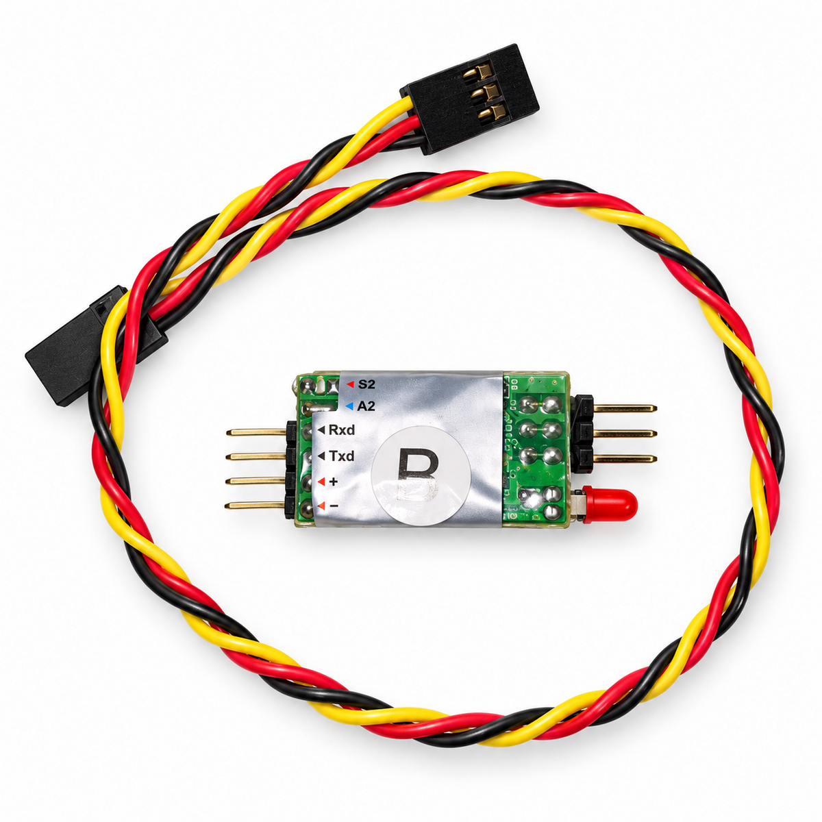 FrSky SP2UART Remote Typ 2 S.Port zu UART Converter Rückseite