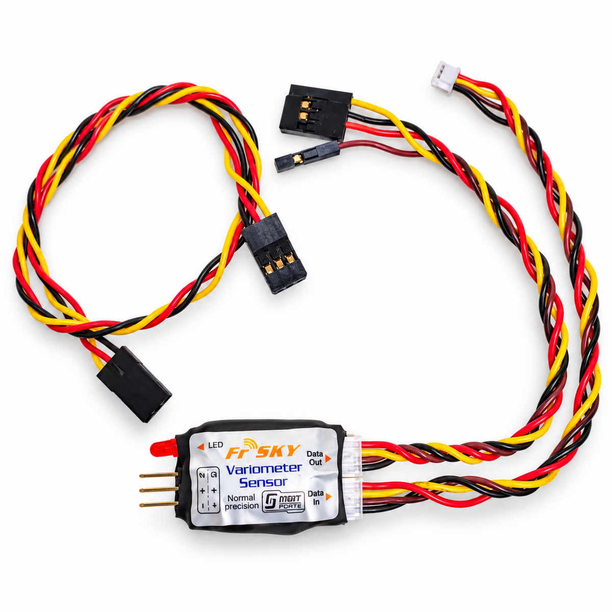 FrSky Variometer Sensor Normal Precision – Art. 502990 – Rückseite und Anschlüsse