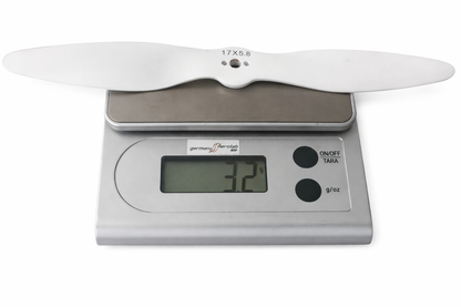 HiPROP Holz Propeller 17x5.8 Gewicht ca. 32g