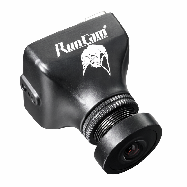 RunCam Eagle FPV Kamera 800TVL 130° PAL 5-17V Schwarz Frontansicht