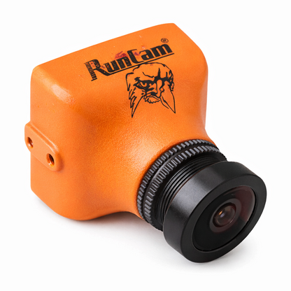 RunCam Eagle FPV Kamera 800TVL 140° NTSC Orange Frontansicht