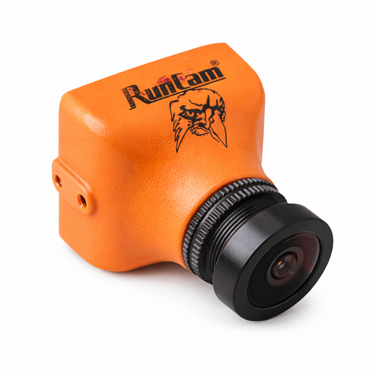 RunCam Eagle FPV Kamera 800TVL 130° NTSC 5-17V Orange Frontansicht