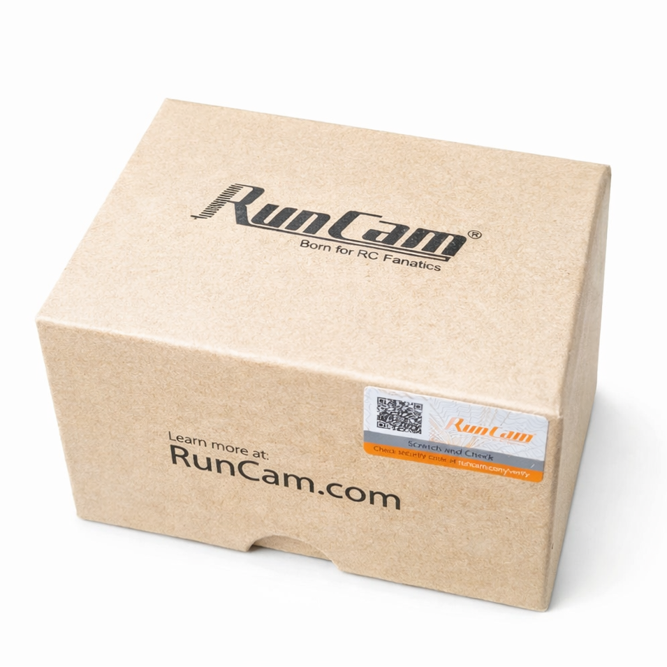 RunCam Eagle FPV Kamera 800TVL 130° PAL Schwarz Verpackung