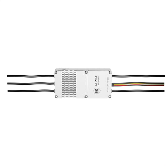 T-Motor ALPHA 120A 12S FOC ESC – Produktansicht auf weißem Hintergrund