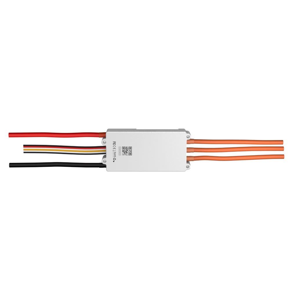 T-Motor ALPHA 40A 6S FOC UAV ESC – Detailansicht Anschlüsse und Gehäuse