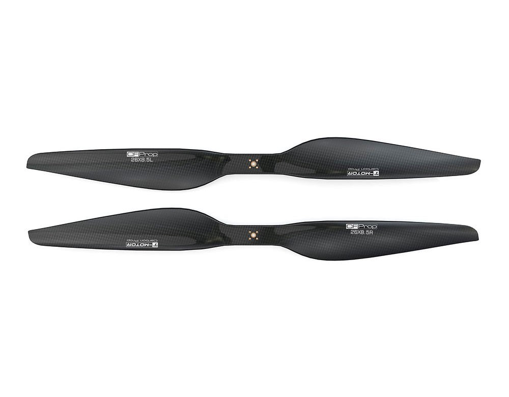 T-Motor G26x8.5 Carbon Propeller Glossy – 1 Paar CW/CCW