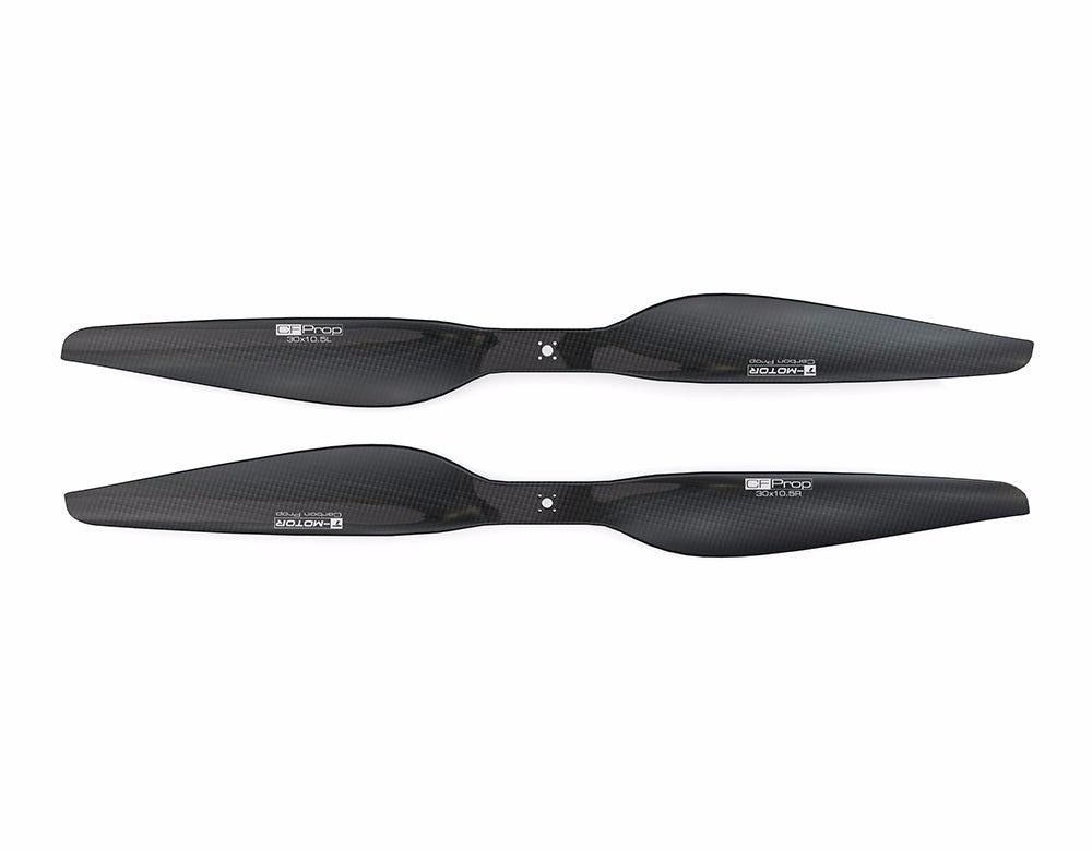 T-Motor G30x10.5 Carbon Propeller Glossy – CW und CCW Paar