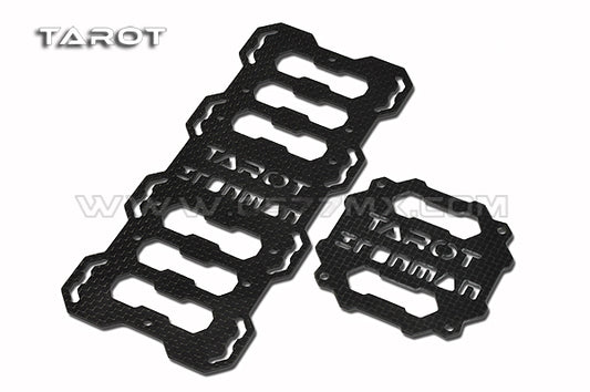 TAROT TL68B06 Carbon Akkuhalterung und Centerplatte für FY680 Multicopter