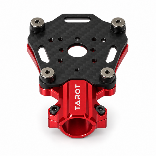 TAROT TL68B33 vibrationsgedämpfter Motorhalter 16 mm Rot