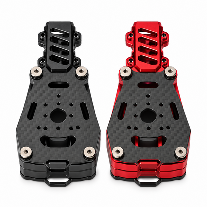 TAROT TL68B44 Doppel-Motorhalter Rot und Schwarz – Vergleichsansicht