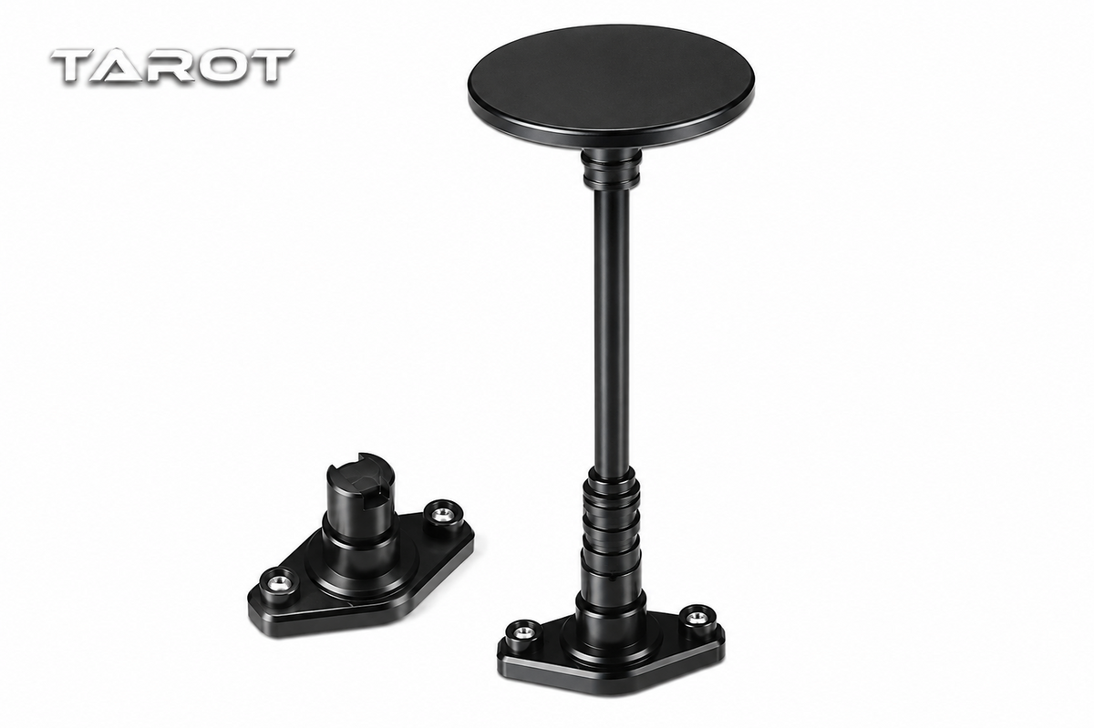 TAROT TL8X005 Plug-in GPS Mount Set mit Basis, Carbonstange und GPS-Halter