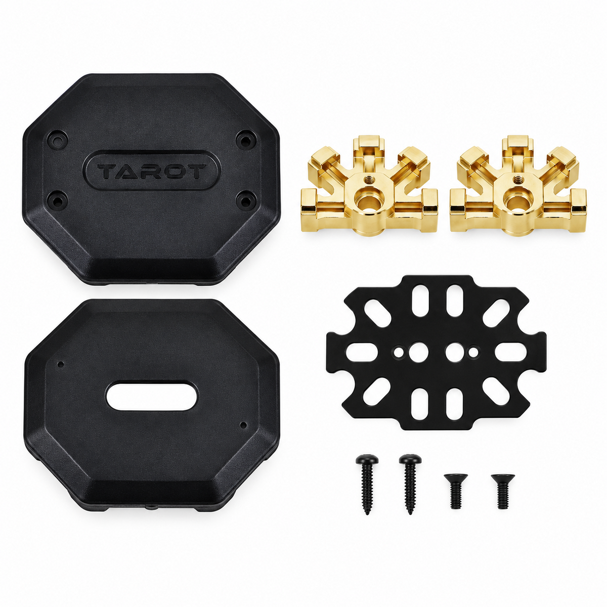 TAROT TL8X010 Hochstrom-Stromverteiler Set mit 24K vergoldeten Hubs