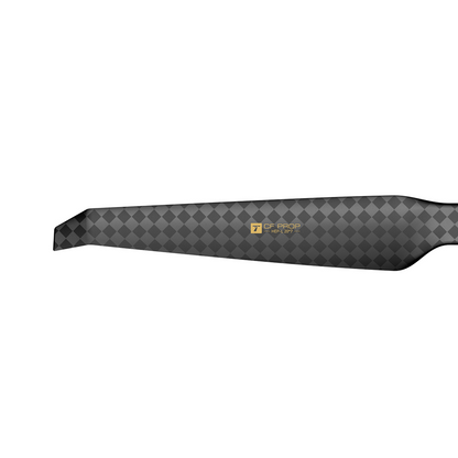 T-Motor HEP-L 20x7 Carbon Propeller – Blattdetail und Carbonstruktur