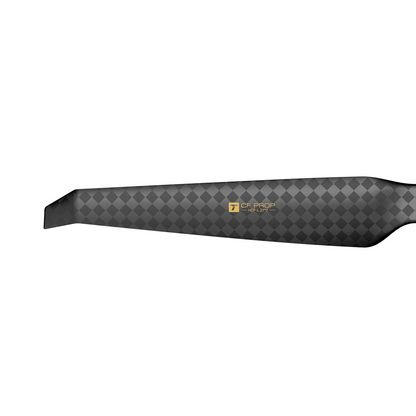 T-Motor HEP-L 21x7 Carbon Propeller – Blattdetail und Carbonstruktur