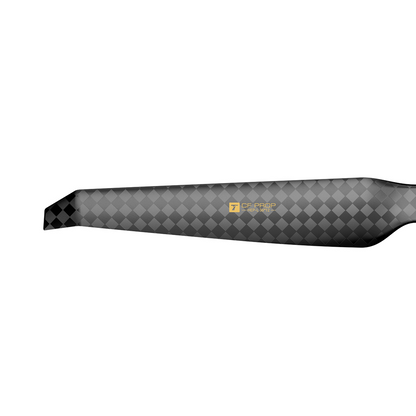 T-Motor HEP-L 36x12 Carbon Propeller – Blattdetail und Carbonstruktur